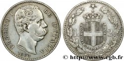 ITALIE 2 Lire Humbert Ier 1883 Rome