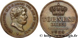 ITALIE - ROYAUME DES DEUX-SICILES 10 Tornesi Ferdinand II 1859