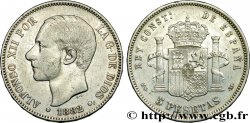 ESPAGNE 5 Pesetas Alphonse XII 1882 Madrid