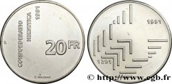 SWITZERLAND 20 Francs 700e anniversaire de la confédération helvétique 1991 Berne