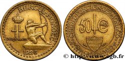 MONACO 50 Centimes émission du Crédit Foncier de Monaco 1926 Poissy