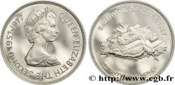 GUERNSEY 25 Pence Proof Elisabeth II, jubilé d’argent 1977 