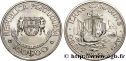 PORTUGAL 100 Escudos découverte des îles Canaries 1989
