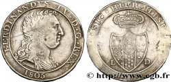 ITALIE - ROYAUME DE NAPLES 1 Piastre de 120 Grana 1805