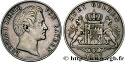 ALEMANIA - BAVIERA 2 Gulden Louis Ier 1847 Munich