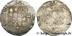 ESPAGNE - ROYAUME D ESPAGNE - ISABELLE ET FERDINAND LES ROIS CATHOLIQUES 4 Reales n.d. Séville