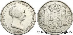 ESPAGNE - ROYAUME D ESPAGNE - ISABELLE II 20 Reales 1851 Madrid