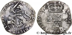 SPANISH NETHERLANDS - COUNTY OF FLANDERS - PHILIP IV Escalin au lion 1622 Bruges