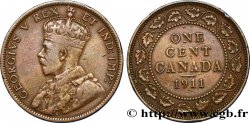 CANADA 1 Cent Georges V 1911