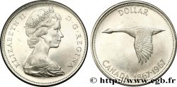 CANADA 1 Dollar centenaire de la Confédération 1967 