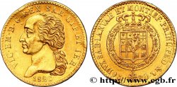 ITALIE - ROYAUME DE SARDAIGNE - VICTOR-EMMANUEL Ier 20 Lire 1820 Turin TTB+/TTB
