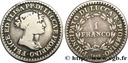 ITALY - LUCCA AND PIOMBINO 1 Franco 1808 Florence