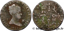 ESPAGNE 8 Maravedis Isabelle II 1844 Ségovie
