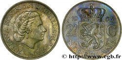 PAESI BASSI 2 1/2 Gulden Juliana 1963 Utrecht