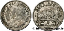 EAST AFRICA 1 Shilling Georges V / lion 1921 British Royal Mint