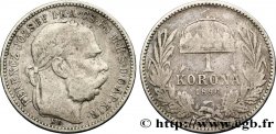 HUNGRíA 1 Korona François-Joseph 1896 Kremnitz