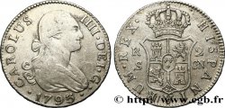 SPAIN 2 Reales Charles IV 1793 Séville