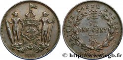 MALAISIE - BORNÉO DU NORD BRITANNIQUE 1 Cent Compagnie britannique du Nord-Bornéo 1886 Birmingham