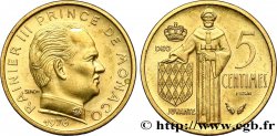 MONACO Essai de 5 Centimes Rainier III 1976 Paris MS