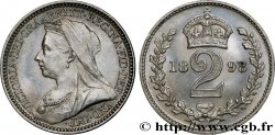 ROYAUME-UNI 2 Pence Victoria buste du jubilé 1898 