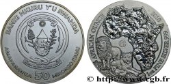 RWANDA 50 Francs (1 once) 2010 