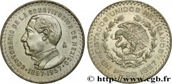 MEXIQUE 1 Peso Centenaire de la Constitution 1957 Mexico