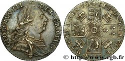 ROYAUME-UNI 6 Pence Georges III 1787 