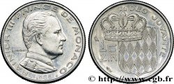 MONACO 1/2 Franc Rainier III / écu couronné 1965 Paris