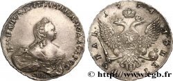 RUSSIA - ELISABETH Rouble 1754 Saint-Petersbourg AU