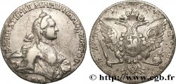 RUSSLAND - KATHARINA II Rouble 1764 Moscou fSS