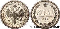 RUSSIE - ALEXANDRE II Rouble 1865 Saint-Petersbourg SPL