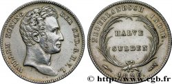 NIEDERLÄNDISCH-INDIEN 1/2 Gulden Guillaume I 1826 Utrecht