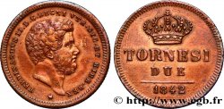 ITALY - KINGDOM OF TWO SICILIES 2 Tornesi Ferdinand II 1842 
