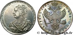 RUSSIE - CATHERINE Ire Rouble Novodel 1726 Moscou, Red Mint SPL