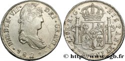 MEXICO 8 Reales Ferdinand VII 1821 Zacatecas