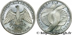 GERMANY 10 Mark / XXe J.O. Munich - L’idéal olympique 1972 Stuttgart