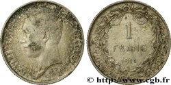 BELGIO 1 Franc Albert Ier légende française 1911