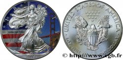 STATI UNITI D AMERICA 1 Dollar type Liberty Silver Eagle colorisée 2014 