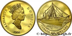 CANADA 100 Dollars, navire “SS Empress Queen” 1991