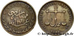 MOMBASA 1 Pice Imperial British East Africa Company AH1306 1888 Calcutta