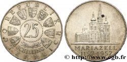 AUTRICHE 25 Schilling 800e anniversaire de Mariazell 1957