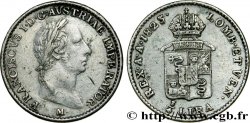 ITALIE - LOMBARDIE-VENITIE 1/4 Lire Royaume Lombardo-Vénitien François Ier d’Autriche 1823 Milan - M