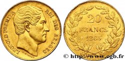 BELGIQUE 20 Francs Léopold Ier 1865 Bruxelles