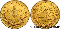 TURQUIE 100 Kurush Sultan Mohammed V Resat AH 1327, An 1 1909 Constantinople
