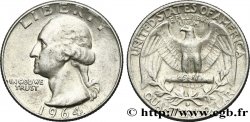 UNITED STATES OF AMERICA 1/4 Dollar Georges Washington 1964 Denver