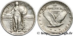 ÉTATS-UNIS D AMÉRIQUE 1/4 Dollar Liberty 1920 Philadelphie