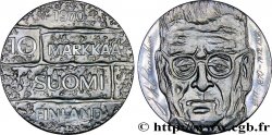 FINLANDIA 10 Markkaa centenaire naissance du président Paasikivi 1970 