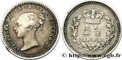 VEREINIGTEN KÖNIGREICH 1 1/2 Pence Victoria 1841