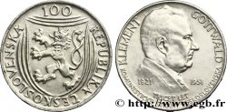 CECOSLOVACCHIA 100 Korun 30e anniversaire du parti communiste, Klement Gottwald 1951