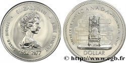 CANADA 1 Dollar Jubilé d’Elisabeth II 1977